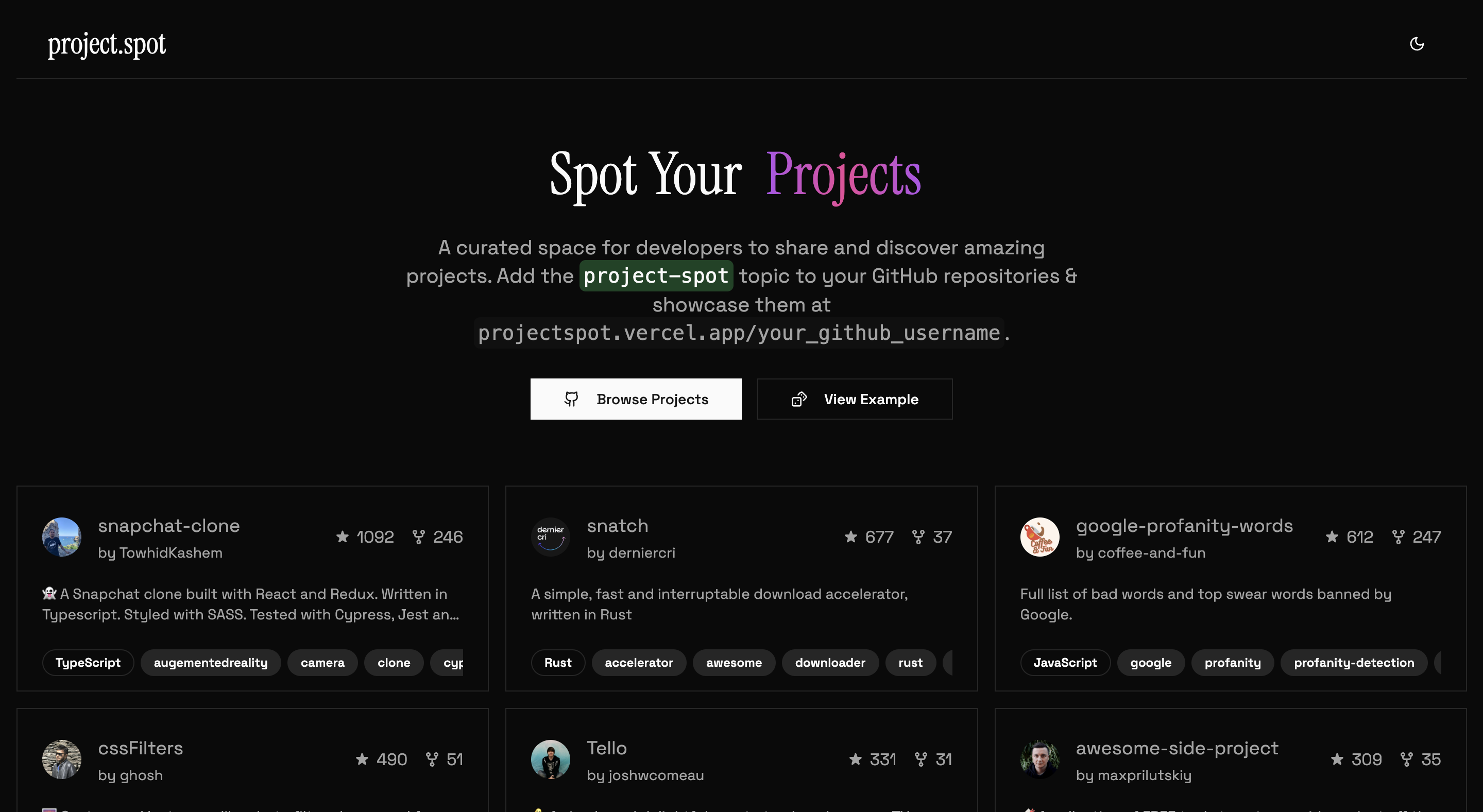 Project Spot